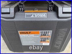 New In Box Vault Pelican 5 Pistol Case V300 Black with custom foam insert