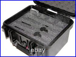 Custom 6-Pistol Foam Insert Kit – Fits Pelican 1550 Case, Made In USA, WorldCaseCompany
