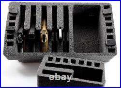 New precut 5 / 7 pistol handguns Range foam fits Pelican 1510 Apache 5800 case