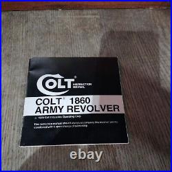 OEM COLT 1860ARMY REVOLVER BOX-GOOD SHAPE-FROM 80s-GOOD CONDITION