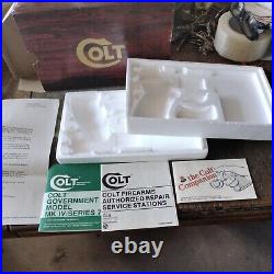 OEM COLT. 45 GOVT. MODEL BOX-GOOD SHAPE-COMPLETE WithPAPERS-FROM 80s-GOOD SHAPE
