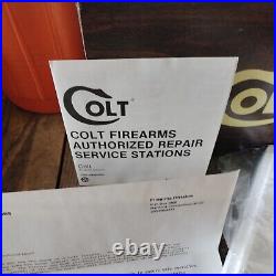 OEM COLT. 45 TEXAS 150TH BOX-GOOD SHAPE-COMPLETE WithPAPERS-FROM 80s-GOOD SHAPE