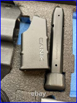 OEM Canik TP9 SFX Hard Box Case withHolster & Extras TP9SFX