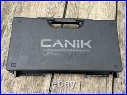 OEM Canik TP9 SFX Hard Box Case with Holster, Optic Base Plates & Extras TP9SFX