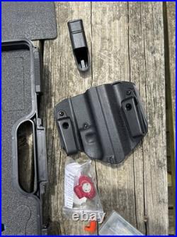 OEM Canik TP9 SFX Hard Box Case with Holster, Optic Base Plates & Extras TP9SFX