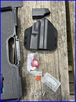 OEM Canik TP9 SFX Hard Box Case with Holster, Optic Base Plates & Extras TP9SFX