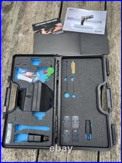 OEM Canik TP9 SFX Hard Box Case with Holster, Optic Base Plates & Extras TP9SFX