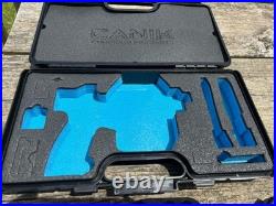 OEM Canik TP9 SFX Hard Box Case with Holster, Optic Base Plates & Extras TP9SFX