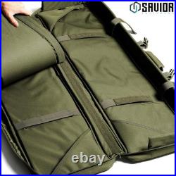Olive Drab Green Gun Bag for 2 Rifles & Pistols
