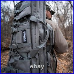 Olive Drab Green Gun Bag for 2 Rifles & Pistols