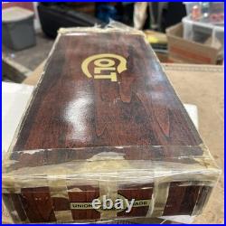 Original 1970's Colt Python Box, Styrofoam, Papers and Manual, 6 Blue Magnum