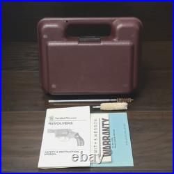 Original Brown Smith & Wesson Case for Lady Smith Model 60 with Manual & Brushes
