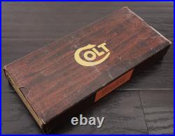 Original Colt Python Woodgrain Cardboard Box & Styrofoam for 6 Revolvers