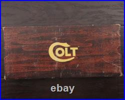 Original Colt Python Woodgrain Cardboard Box & Styrofoam for 6 Revolvers