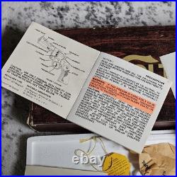 Original Vintage Colt Woodgrain Python Box, styrofoam, Manual Fits up to 6 More
