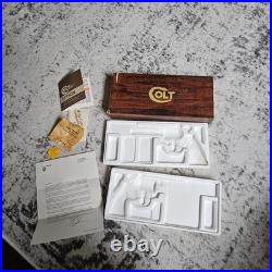Original Vintage Colt Woodgrain Python Box, styrofoam, Manual Fits up to 6 More