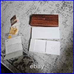 Original Vintage Colt Woodgrain Python Box, styrofoam, Manual Fits up to 6 More