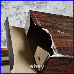 Original Vintage Colt Woodgrain Python Box, styrofoam and Manual