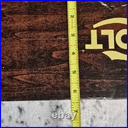 Original Vintage Colt Woodgrain Python Box, styrofoam and Manual