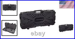 Outdoors 32in PDW Hard Gun Case Black Foam Lined Zerust TSA Ready