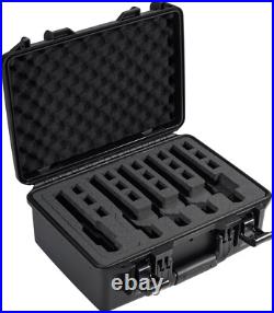 P2000 Hard Pistol Case Fits 5 Pistols & 15 Mags Waterproof, Crushproof, Lock P2000 Hard Pistol Case Fits 5 Pistols & 15 Mags Waterproof, Crushproof, Lock