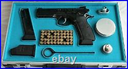 PISTOL GUN PRESENTATION CUSTOM CASE BOX for CZ 75 SP 01 SHADOW Ceska Zbrojovka