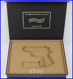 PISTOL GUN PRESENTATION CUSTOM DISPLAY CASE BOX? 1 for WALTHER PPK 7,65.32.380 PISTOL GUN PRESENTATION CUSTOM DISPLAY CASE BOX? 1 for WALTHER PPK 7,65.32.380