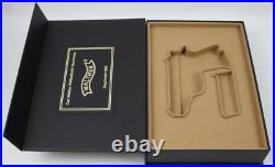 PISTOL GUN PRESENTATION CUSTOM DISPLAY CASE BOX? 1 for WALTHER PPK 7,65.32.380 PISTOL GUN PRESENTATION CUSTOM DISPLAY CASE BOX? 1 for WALTHER PPK 7,65.32.380