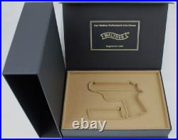 PISTOL GUN PRESENTATION CUSTOM DISPLAY CASE BOX? 1 for WALTHER PPK 7,65.32.380 PISTOL GUN PRESENTATION CUSTOM DISPLAY CASE BOX? 1 for WALTHER PPK 7,65.32.380