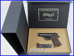 PISTOL GUN PRESENTATION CUSTOM DISPLAY CASE BOX? 2 for WALTHER PPK 7,65.32.380