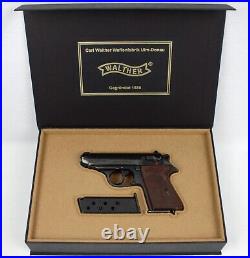 PISTOL GUN PRESENTATION CUSTOM DISPLAY CASE BOX? 3 for WALTHER PPK 7,65.32.380