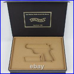 PISTOL GUN PRESENTATION CUSTOM DISPLAY CASE BOX? 3 for WALTHER PPK 7,65.32.380