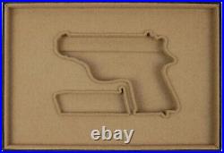 PISTOL GUN PRESENTATION CUSTOM DISPLAY CASE BOX? 3 for WALTHER PPK 7,65.32.380