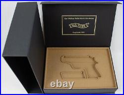 PISTOL GUN PRESENTATION CUSTOM DISPLAY CASE BOX? 3 for WALTHER PPK 7,65.32.380