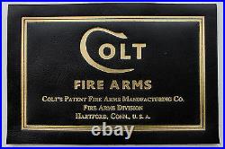 PISTOL GUN PRESENTATION CUSTOM DISPLAY CASE BOX LABEL for COLT 1911 government