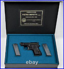 PISTOL GUN PRESENTATION CUSTOM DISPLAY CASE BOX for BERETTA 950 JETFIRE 6,35mm PISTOL GUN PRESENTATION CUSTOM DISPLAY CASE BOX for BERETTA 950 JETFIRE 6,35mm