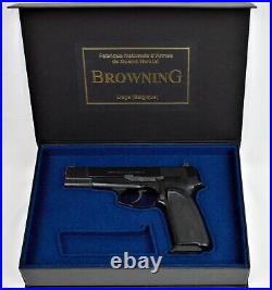 PISTOL GUN PRESENTATION CUSTOM DISPLAY CASE BOX for BROWNING FN BDAO 9 mm Para