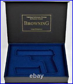 PISTOL GUN PRESENTATION CUSTOM DISPLAY CASE BOX for BROWNING FN BDAO 9 mm Para