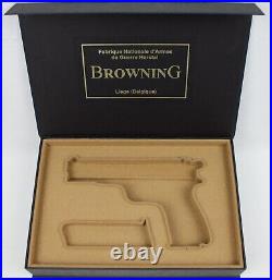 PISTOL GUN PRESENTATION CUSTOM DISPLAY CASE BOX for BROWNING HIGH POWER 2 Type