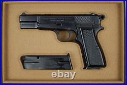 PISTOL GUN PRESENTATION CUSTOM DISPLAY CASE BOX for BROWNING HIGH POWER 2 Type
