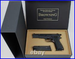 PISTOL GUN PRESENTATION CUSTOM DISPLAY CASE BOX for BROWNING HIGH POWER 2 Type