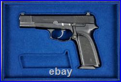 PISTOL GUN PRESENTATION CUSTOM DISPLAY CASE BOX for BROWNING HP-DAO or BDAO 9 mm PISTOL GUN PRESENTATION CUSTOM DISPLAY CASE BOX for BROWNING HP-DAO or BDAO 9 mm
