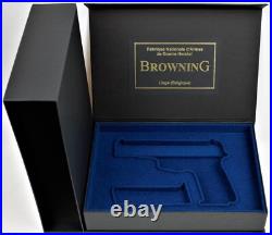 PISTOL GUN PRESENTATION CUSTOM DISPLAY CASE BOX for BROWNING HP-DAO or BDAO 9 mm PISTOL GUN PRESENTATION CUSTOM DISPLAY CASE BOX for BROWNING HP-DAO or BDAO 9 mm