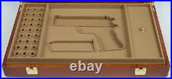PISTOL GUN PRESENTATION CUSTOM DISPLAY CASE BOX for COLT COMBAT COMMANDER 9mm