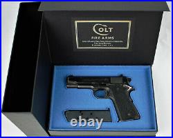 PISTOL GUN PRESENTATION CUSTOM DISPLAY CASE BOX for COLT COMMANDER COMBAT 1911A1