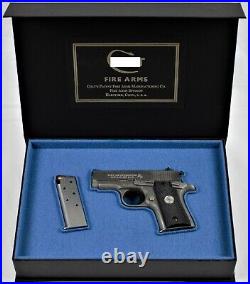 PISTOL GUN PRESENTATION CUSTOM DISPLAY CASE BOX for COLT MUSTANG Mk 4 Series 80 PISTOL GUN PRESENTATION CUSTOM DISPLAY CASE BOX for COLT MUSTANG Mk 4 Series 80