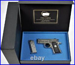 PISTOL GUN PRESENTATION CUSTOM DISPLAY CASE BOX for COLT MUSTANG Mk 4 Series 80 PISTOL GUN PRESENTATION CUSTOM DISPLAY CASE BOX for COLT MUSTANG Mk 4 Series 80