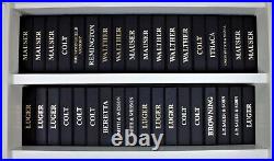 PISTOL GUN PRESENTATION CUSTOM DISPLAY CASE BOX for COLT MUSTANG Mk 4 Series 80 PISTOL GUN PRESENTATION CUSTOM DISPLAY CASE BOX for COLT MUSTANG Mk 4 Series 80