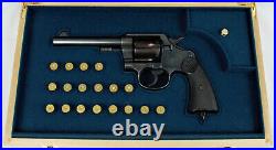 PISTOL GUN PRESENTATION CUSTOM DISPLAY CASE BOX for COLT NEW SERVICE m1909 m1917
