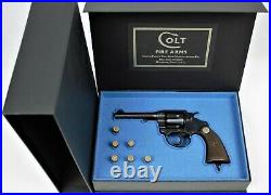 PISTOL GUN PRESENTATION CUSTOM DISPLAY CASE BOX for COLT POLICE POSITIVE 4''. 38